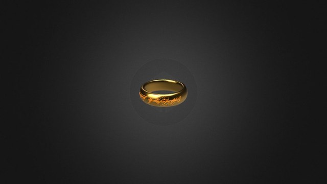 Input image: a ring.